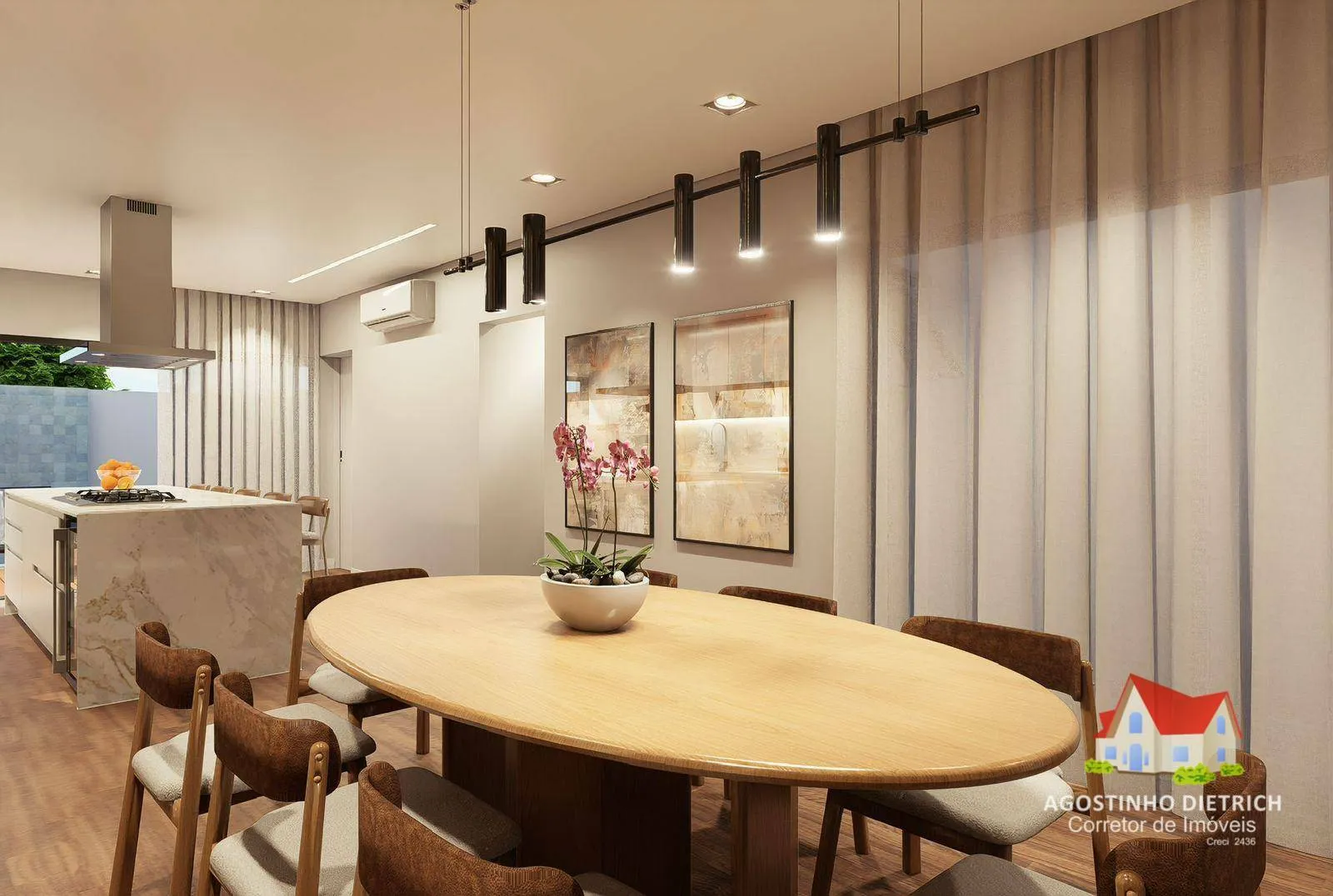 Conforto e Sofisticacao! Sobrados Geminado C/03 Suites + Hidro + Area C/Churrasq.e Piscina + 02 Garagens Cobertas No Jardim Sofia ! — foto 7