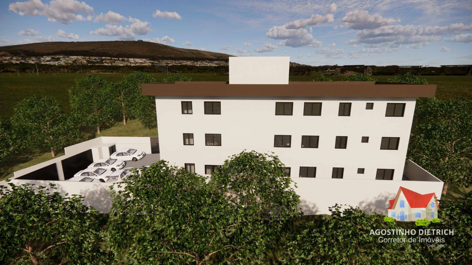 Apartamentos C/02 Quartos C/Suite e S/Suite + Vaga de Garagem No Bairro Saguacu ! — foto 6