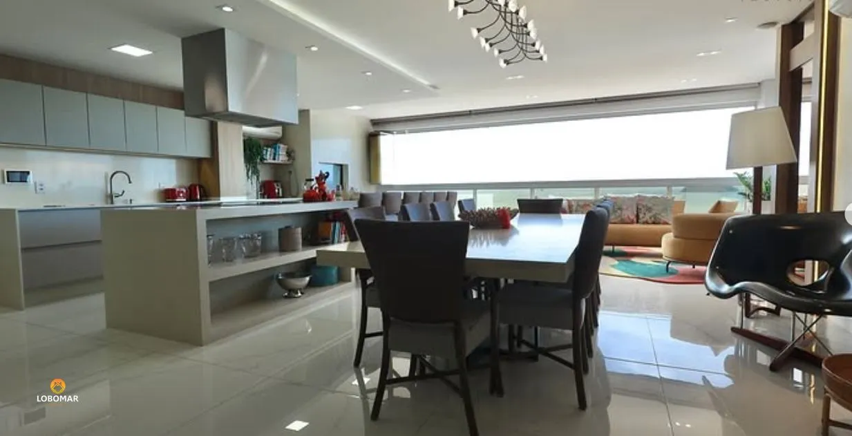Apartamento frente mar, com cinco suítes, mobiliado, 284 m - Centro - Balneári — foto 2