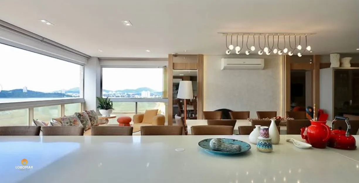 Apartamento frente mar, com cinco suítes, mobiliado, 284 m - Centro - Balneári — foto 3