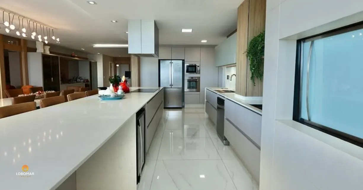 Apartamento frente mar, com cinco suítes, mobiliado, 284 m - Centro - Balneári — foto 4