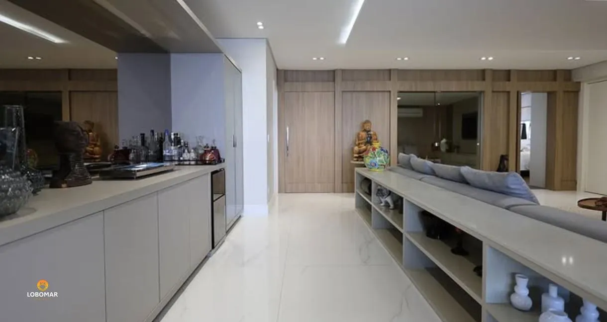 Apartamento frente mar, com cinco suítes, mobiliado, 284 m - Centro - Balneári — foto 5