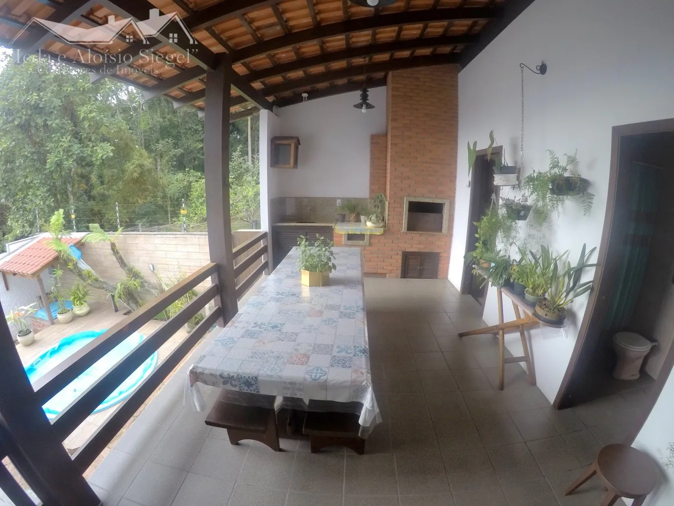 Casa com Piscina Bairro Itoupava seca Blumenau/SC Ref. 1495 — foto 4
