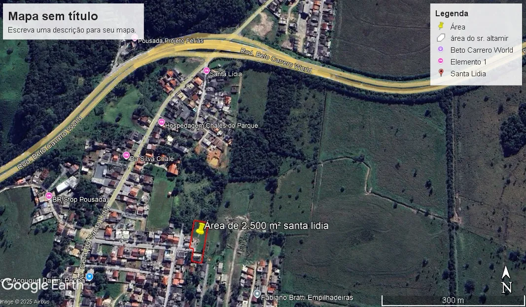 Terreno Estratégico em Penha - 2.600m² com Casa Escriturada — foto 2