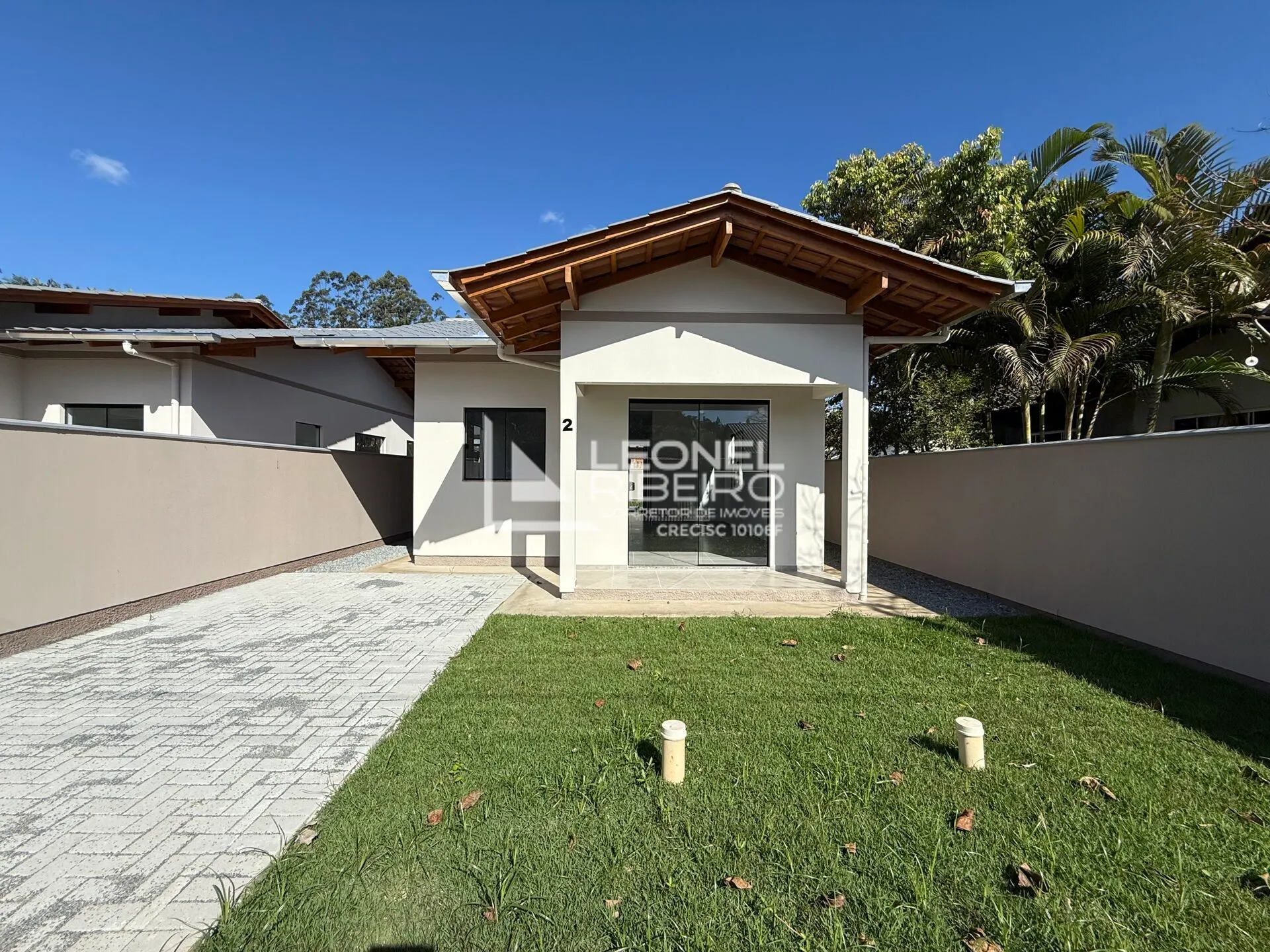 Casa com 2 dormitórios suítes, 64,53m à venda no bairro Araponguinhas em Timbó - SC - foto 1