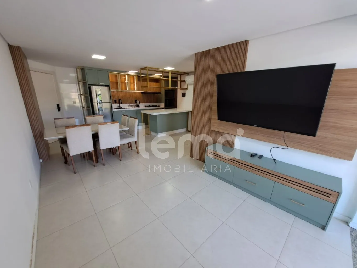 Apartamento 3 dormitórios, sendo 1 suíte, semi-mobiliado - Centro - Pomerode/SC — foto 4