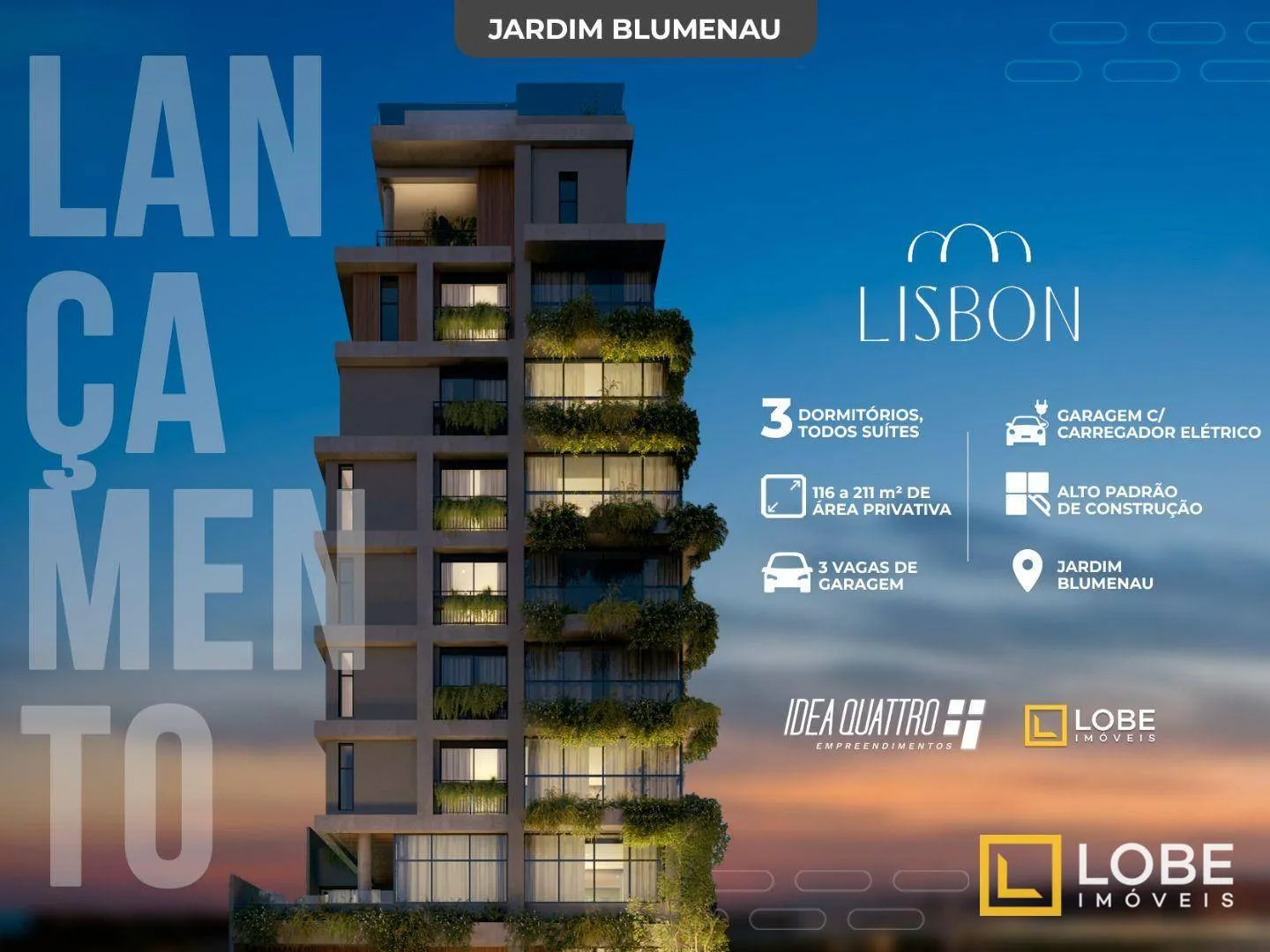 Apartament com 3 Suítes no Jardim Blumenau — foto 4