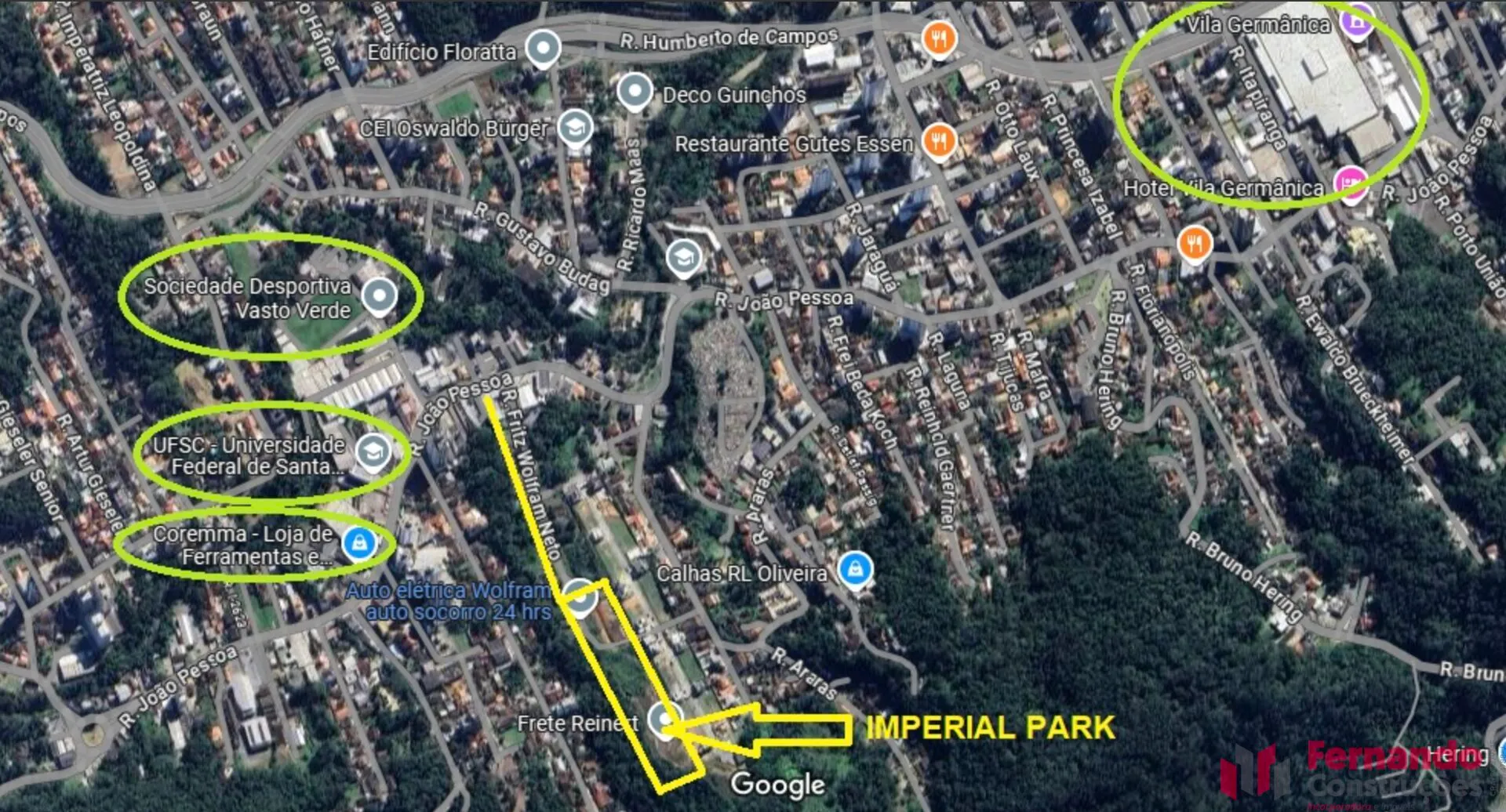 Imperial Park - Terreno em condomínio fechado com 285,68 m2 no bairro da Velha em Blumenau-SC — foto 7