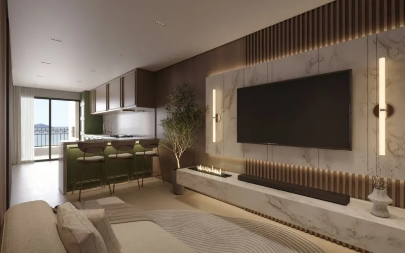 Apartamento 150 metros do mar com 2 suítes no Centro de Piçarras — foto 2