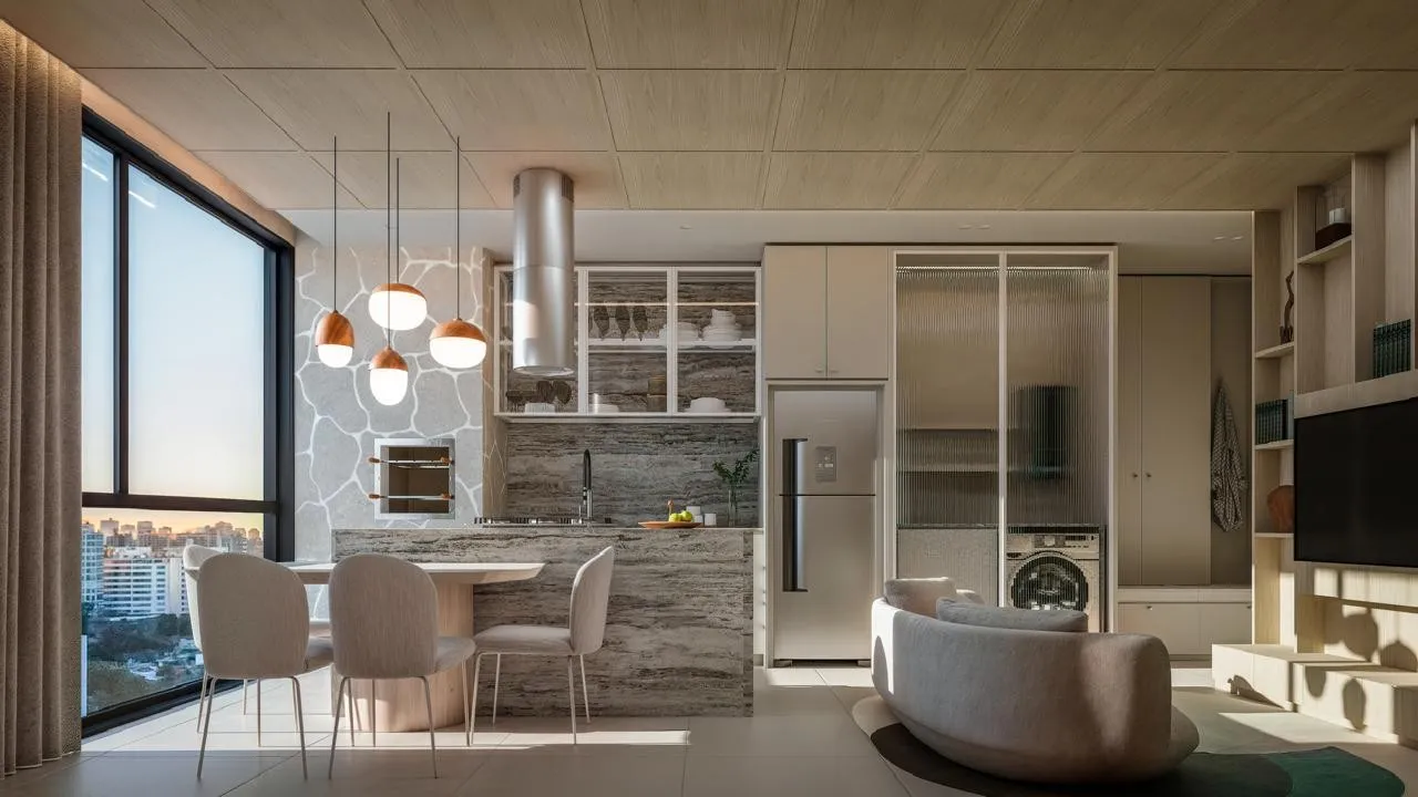 Apartamento com 2 Suítes Híbrido ao lado do novo Parque Linear de Balneário Piçarras - foto 1