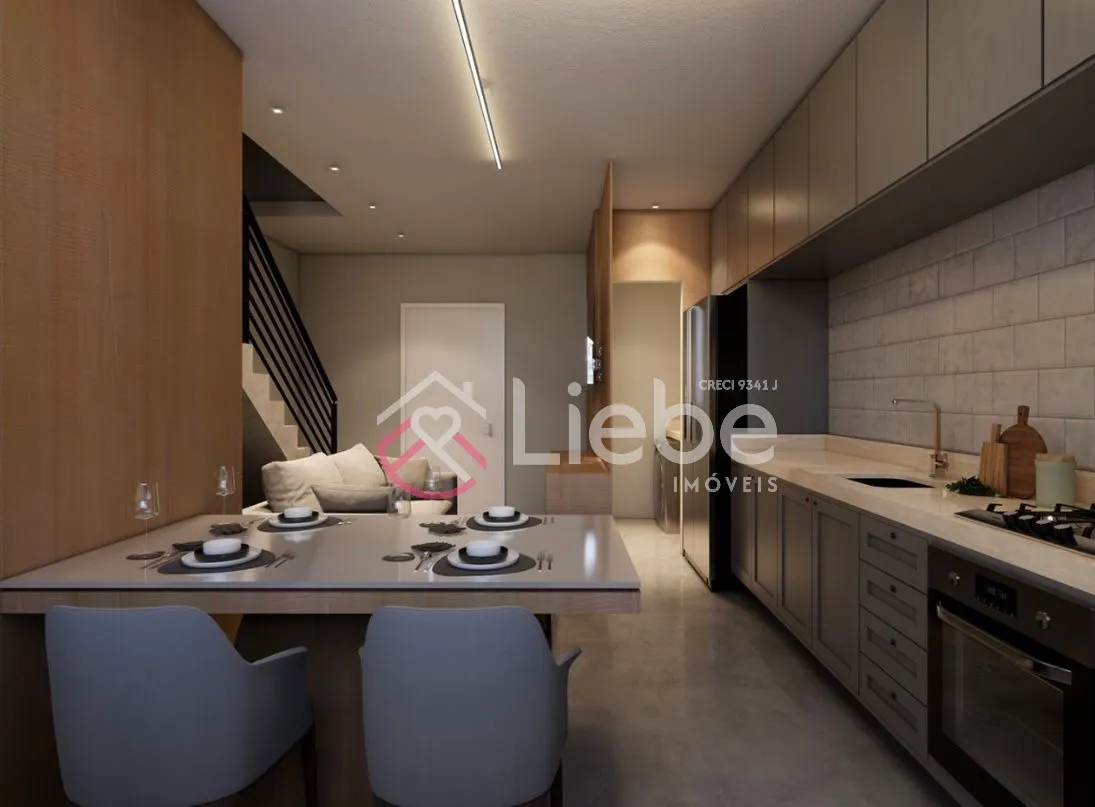 EXCLUSIVIDADE! Lindos e Charmosos apartamentos (LOFT DUPLEX) na PLANTA no Residencial SUNSET no centro de Pomerode próximo do centro cultural e parques. — foto 3