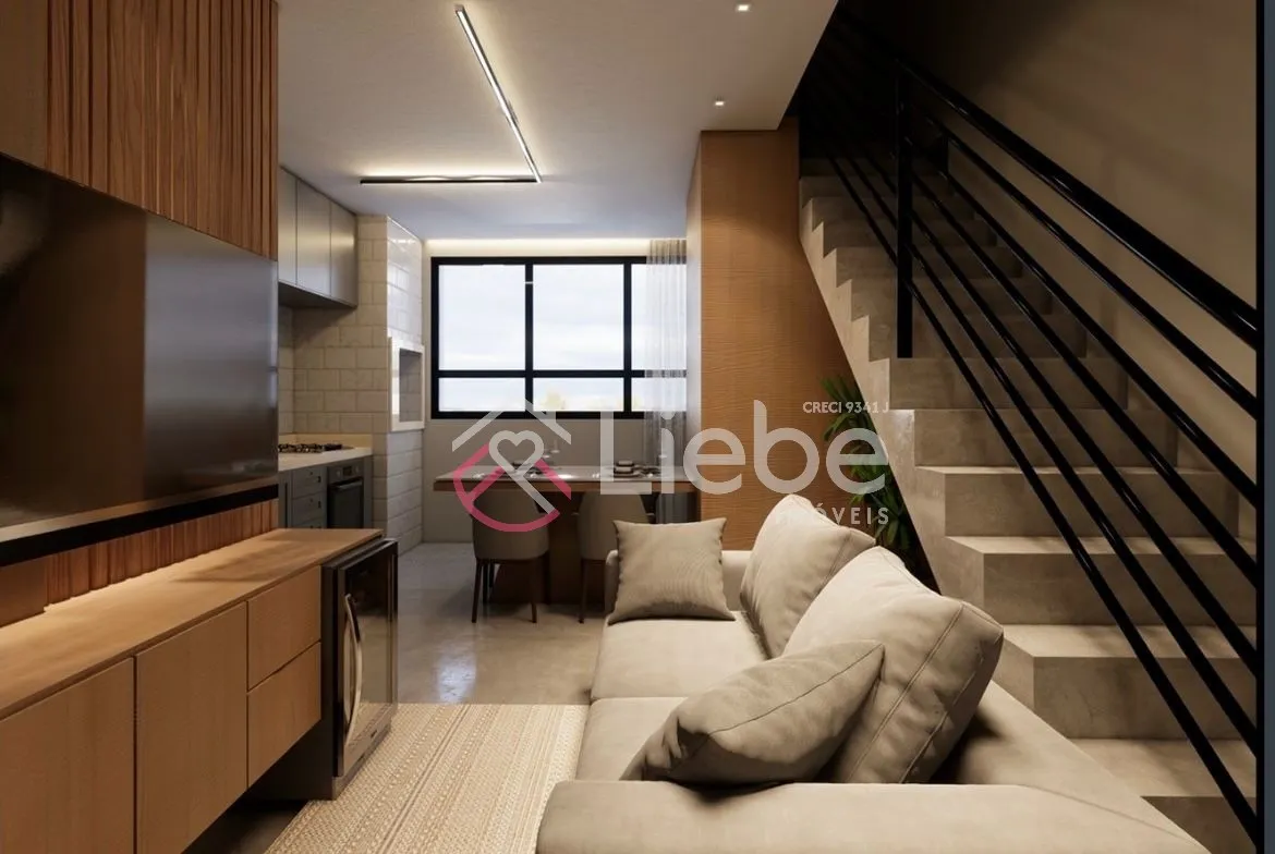 EXCLUSIVIDADE! Lindos e Charmosos apartamentos (LOFT DUPLEX) na PLANTA no Residencial SUNSET no centro de Pomerode próximo do centro cultural e parques. — foto 4