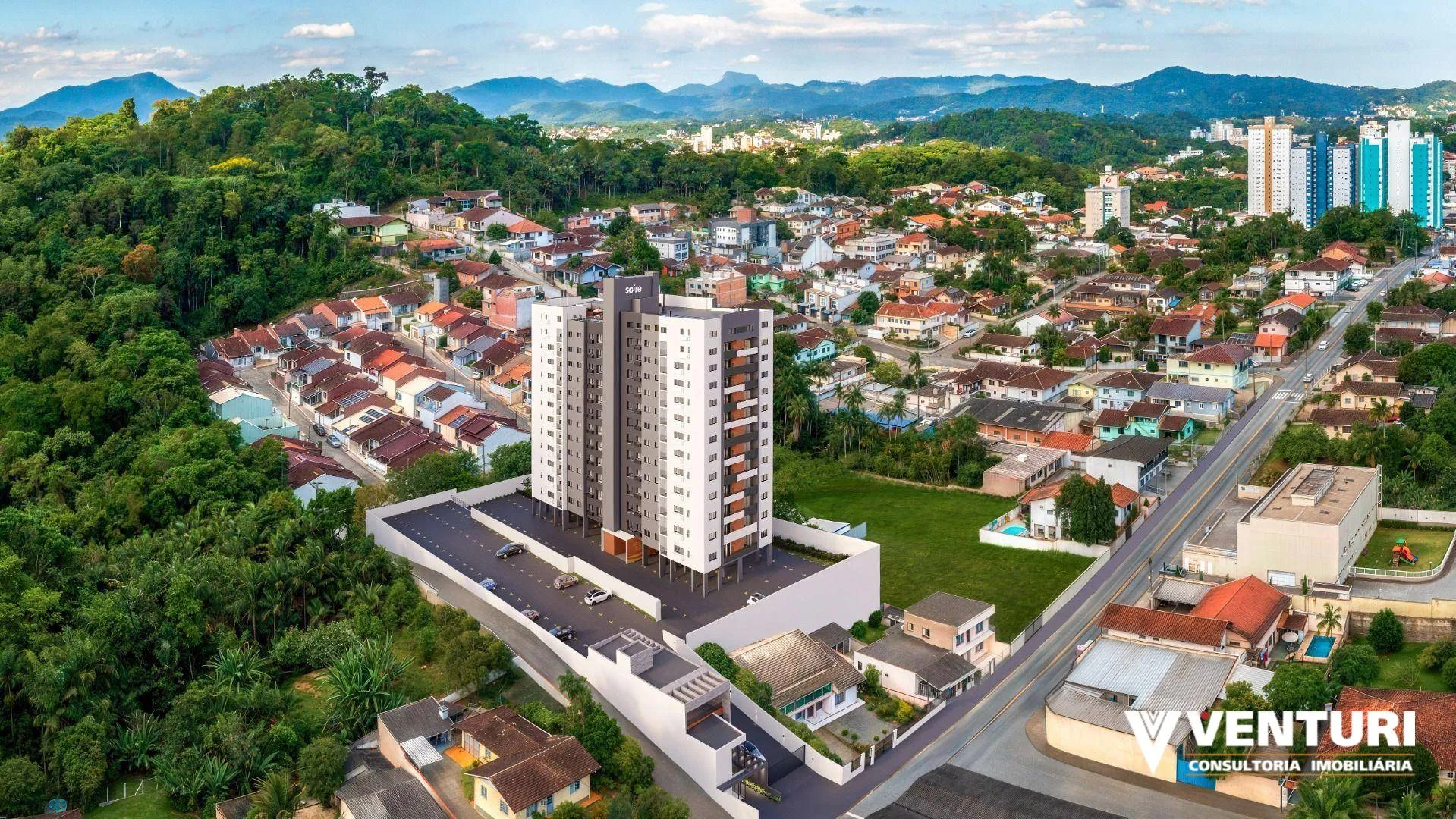 Apartamento com 1 dormitório à venda, 30 m por R$ 306.000,00 - Escola Agrícola - Blumenau/SC — foto 2
