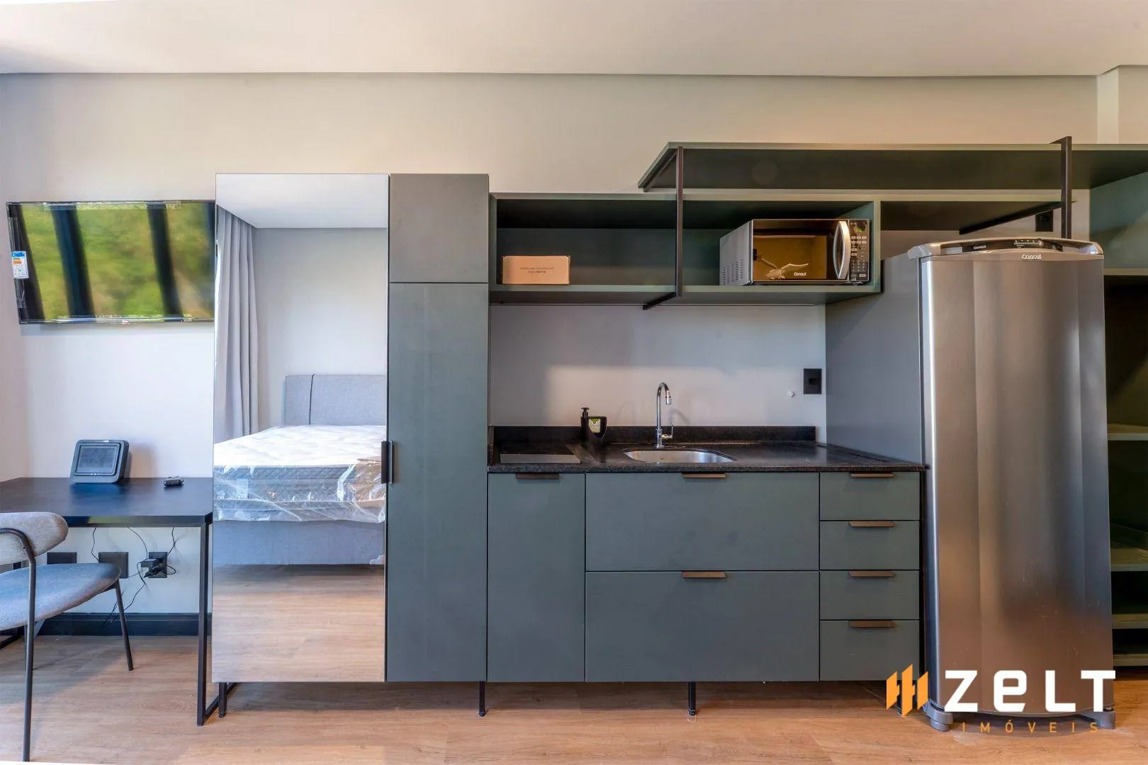 Apartamento com 1 dormitório à venda, 23 m por R$ 490.000,00 - Velha - Blumenau/SC — foto 4