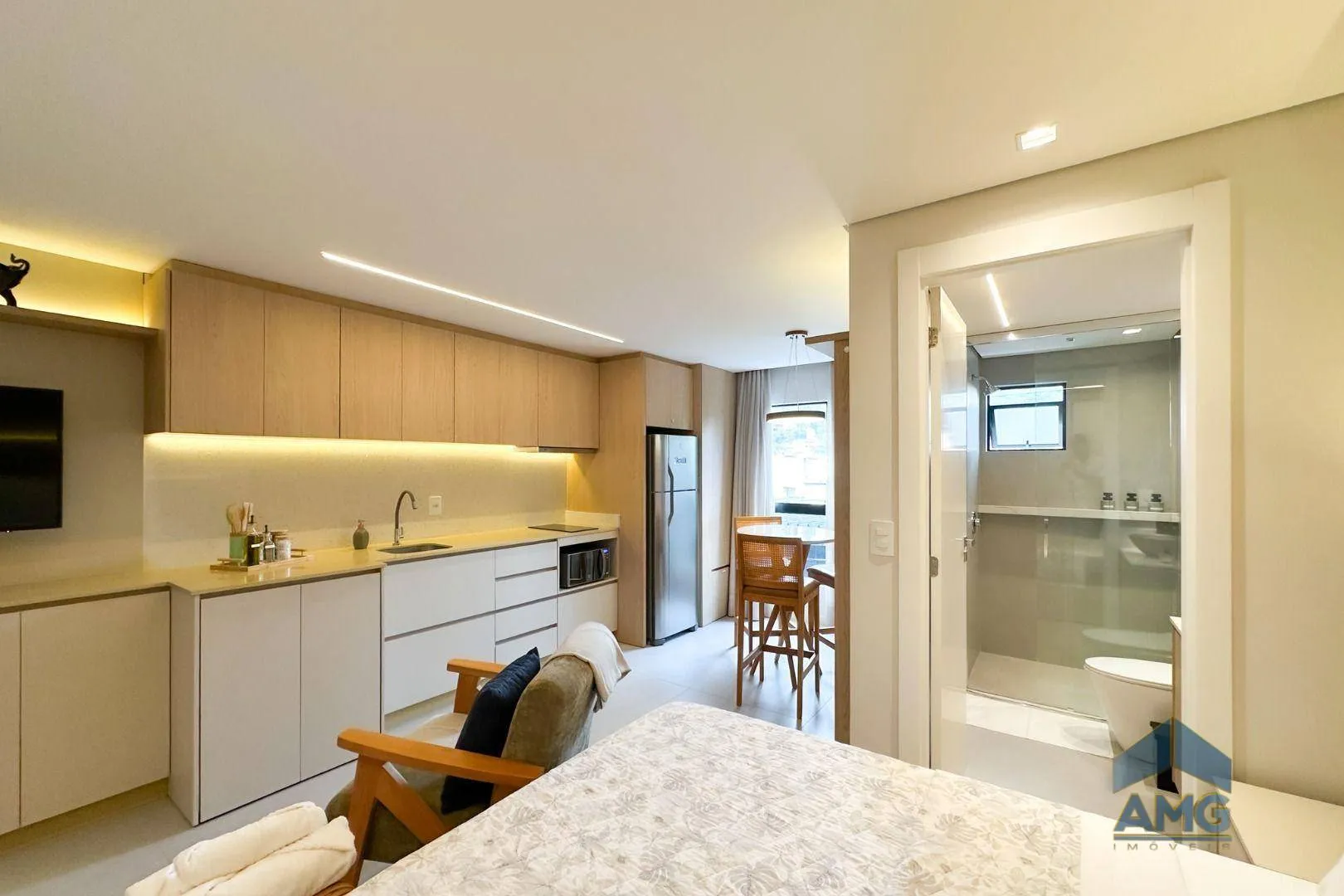 Loft com 1 dormitório à venda, 28 m por R$ 480.000,00 - Centro (Blumenau) - Blumenau/SC — foto 3