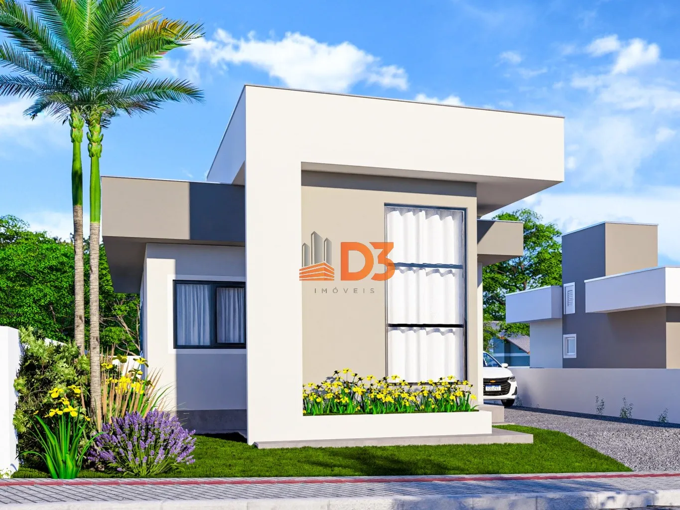 Lançamento - Casa com amplo terreno Bairro Carijós em Indaial — foto 3