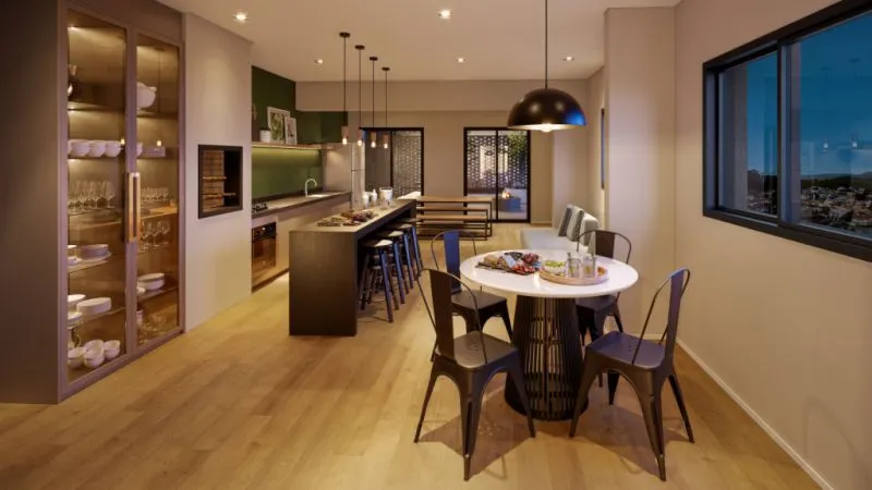 Apartamento de 1 Dormitório com Suíte - Scire Solare, Escola Agrícola. — foto 5