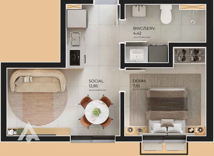 Excelente apartamento à venda no bairro Escola Agrícola! — foto 2