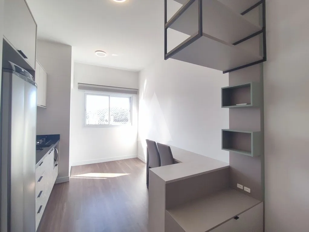 Studio mobiliado à venda no Centro de Joinville - SC de R$ 350.000,00 por R$ 330.000,00. — foto 2