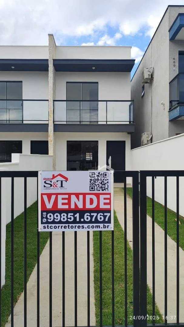 Sobrado à venda, 10118 m por R$ 614.800,00 - São João do Rio Vermelho - Florianópolis/SC - foto 1