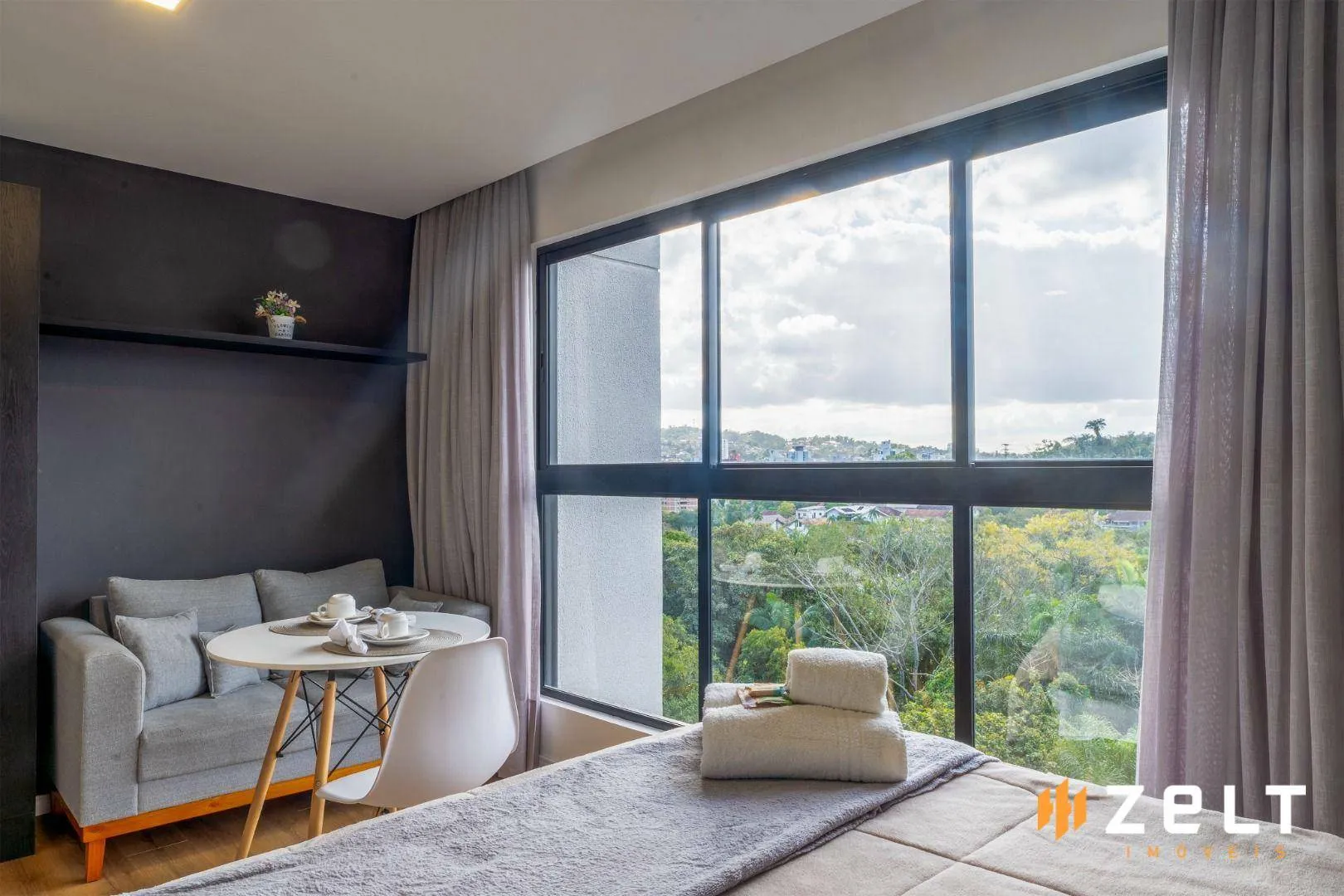 LOFT 100% Mobiliado com 1 Vaga, à Venda no Bairro Victor Konder, Blumenau — foto 4