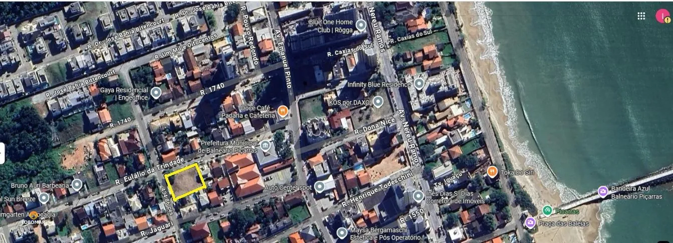 Terreno no centro de Balneário Piçarras, à apenas 300mt até o mar. — foto 2