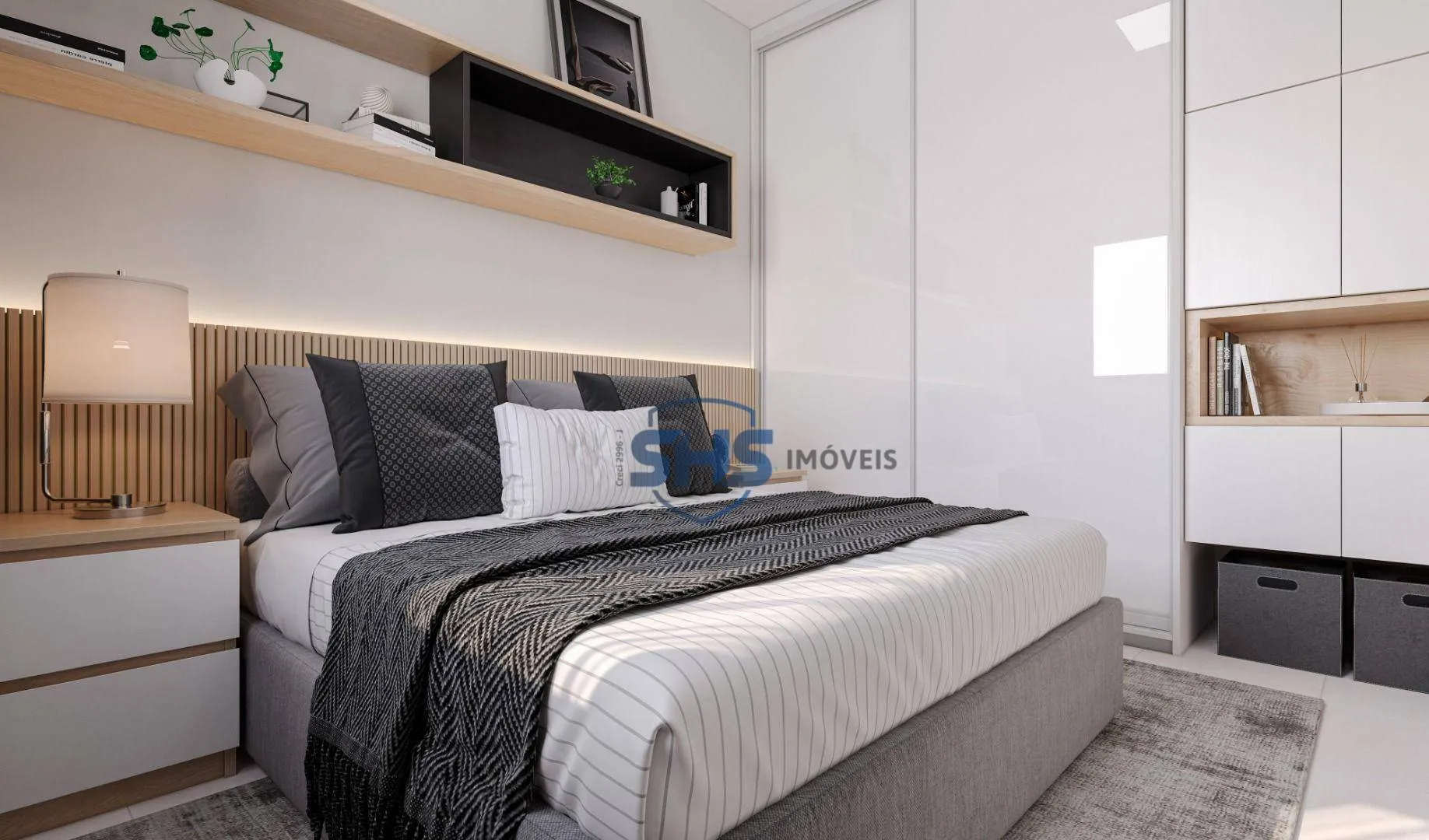 Apartamento novo com 02 dormitórios no bairro Agua Verde — foto 2