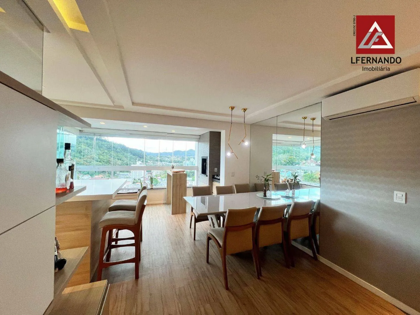 Apartamento mobiliado com 3 dormitórios, sendo 1 suíte à venda, 103 m por R$ 950.000 - Velha - Blumenau/SC — foto 5