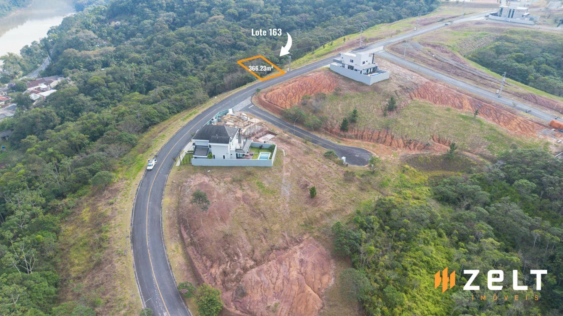 Terreno à venda, 366 m por R$ 290.000,00 - Ponta Aguda - Blumenau/SC - foto 1