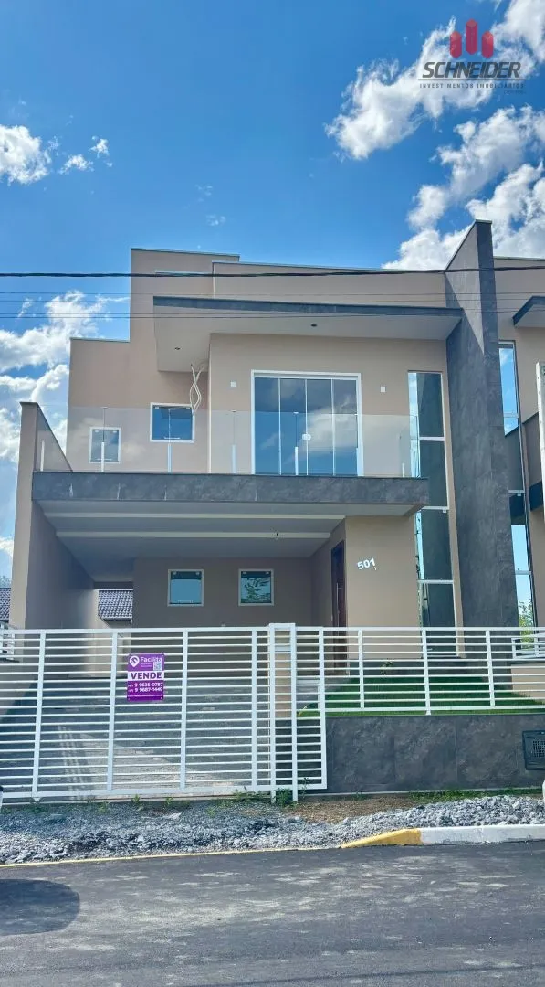 Casa com 3 dormitórios à venda no bairro Divinéia em Rio dos Cedros/SC - foto 1