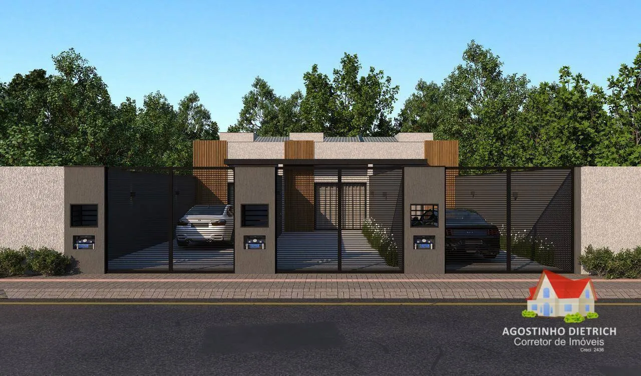 Casa Geminada Terrea C/02 Quartos +02 Vagas + Espaco aos Fundos No Bairro Aventureiro! — foto 3