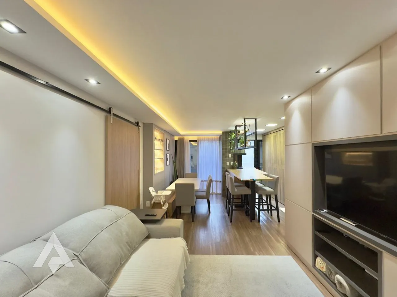 Excelente apartamento mobiliado com 2 suítes e terraço à venda no bairro Itoupava Seca! — foto 4