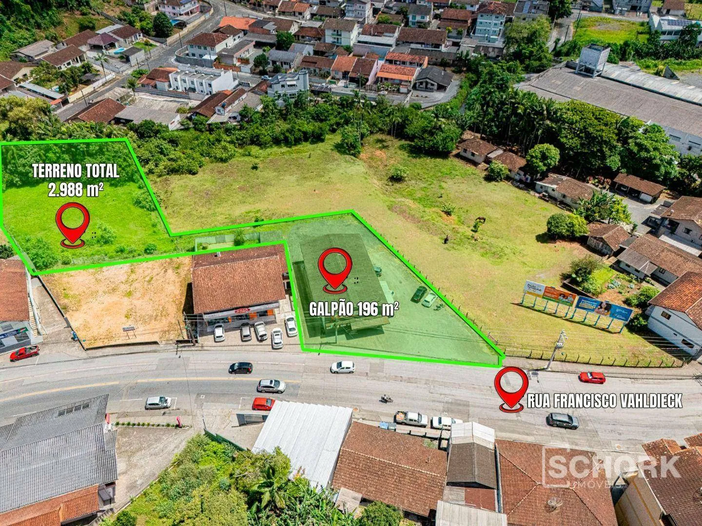 Terreno à venda, 2988 m por R$ 3.000.000,00 - Fortaleza - Blumenau/SC - foto 1