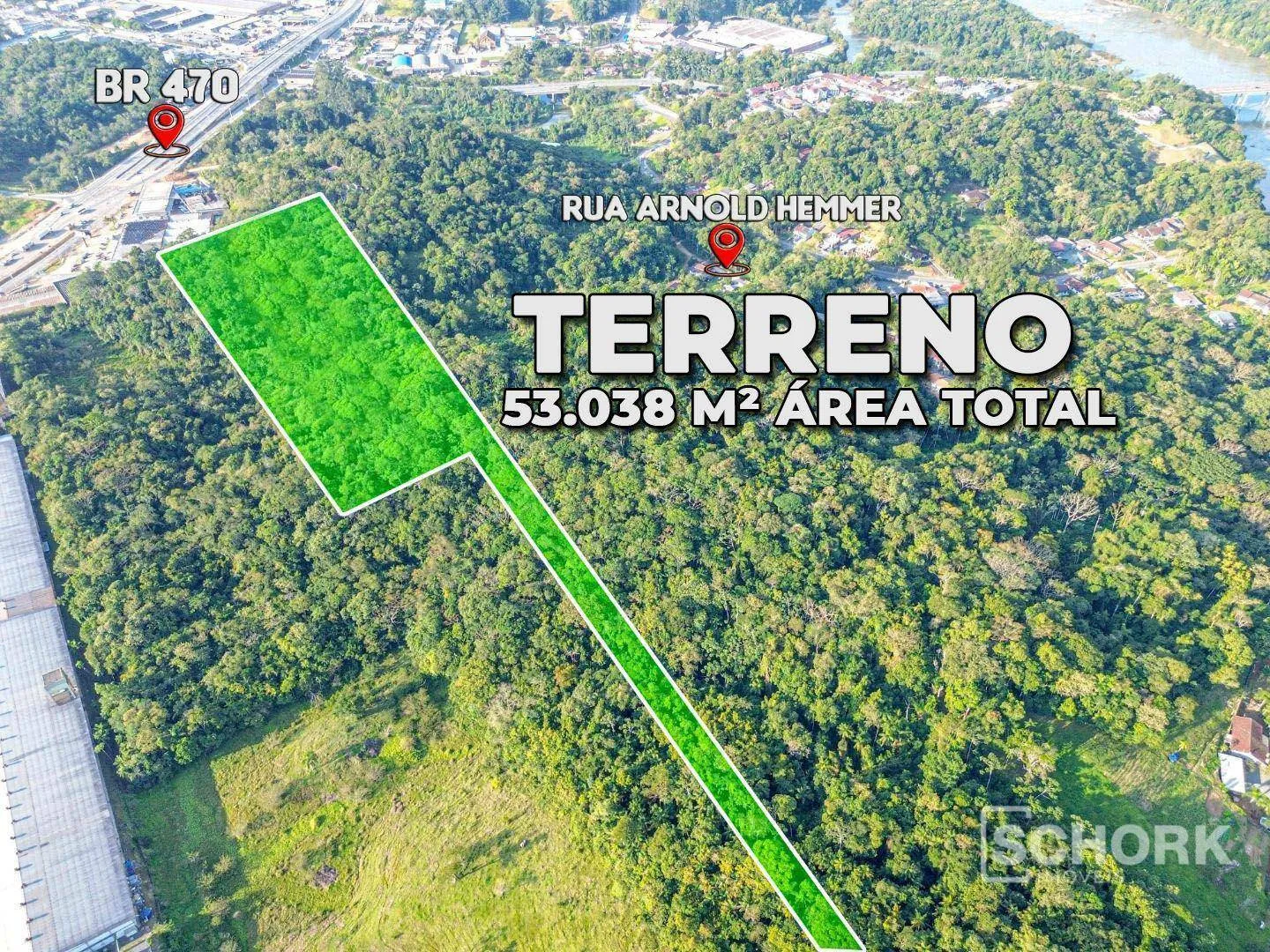 Terreno à venda, 53038 m por R$ 1.700.000,00 - Badenfurt - Blumenau/SC - foto 1