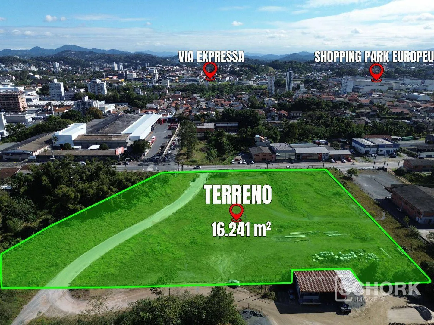 Terreno à venda, 16241 m por R$ 20.000.000,00 - Fortaleza - Blumenau/SC - foto 1
