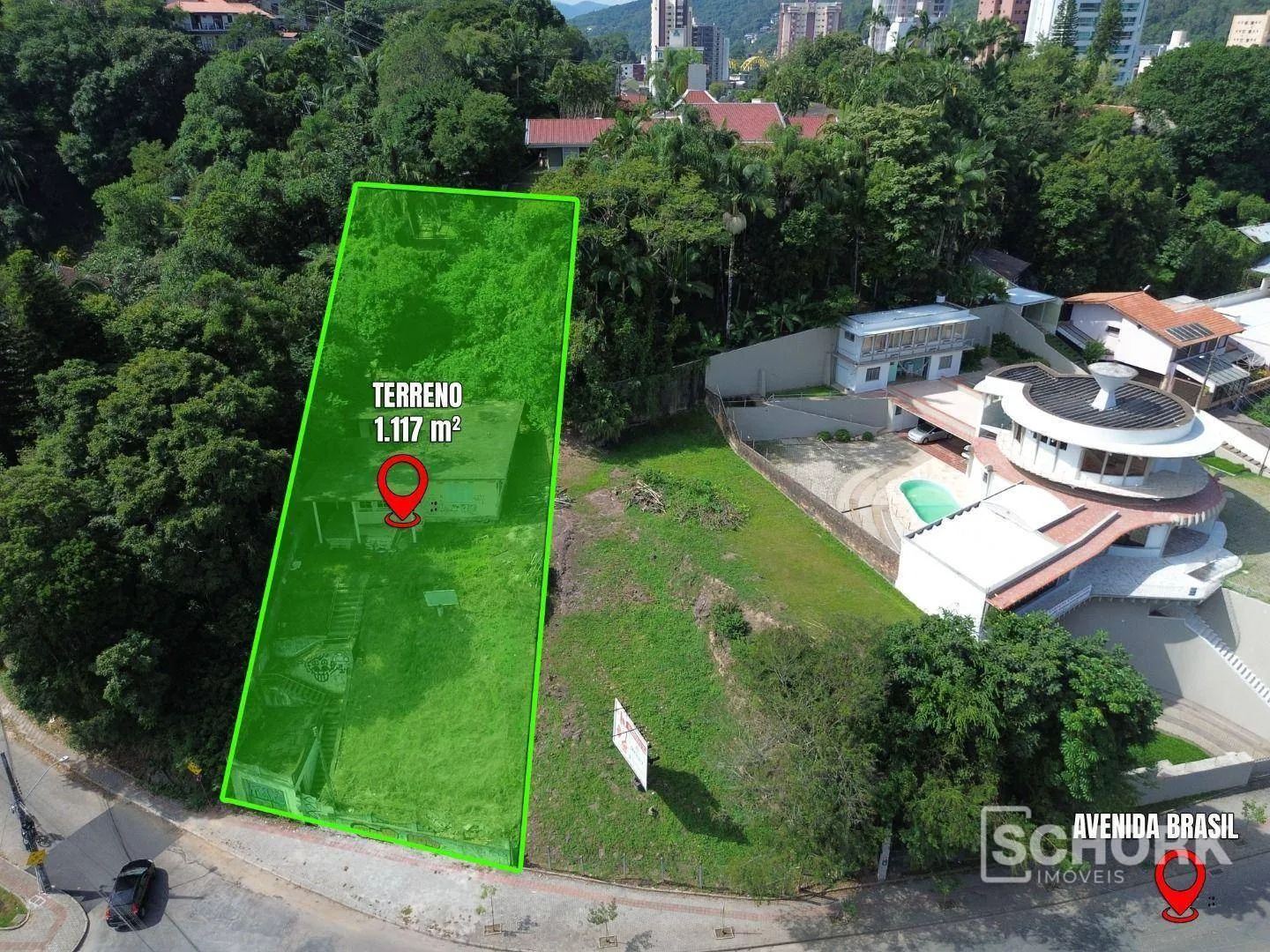 Terreno à venda, 1117 m por R$ 850.000,00 - Ponta Aguda - Blumenau/SC — foto 4