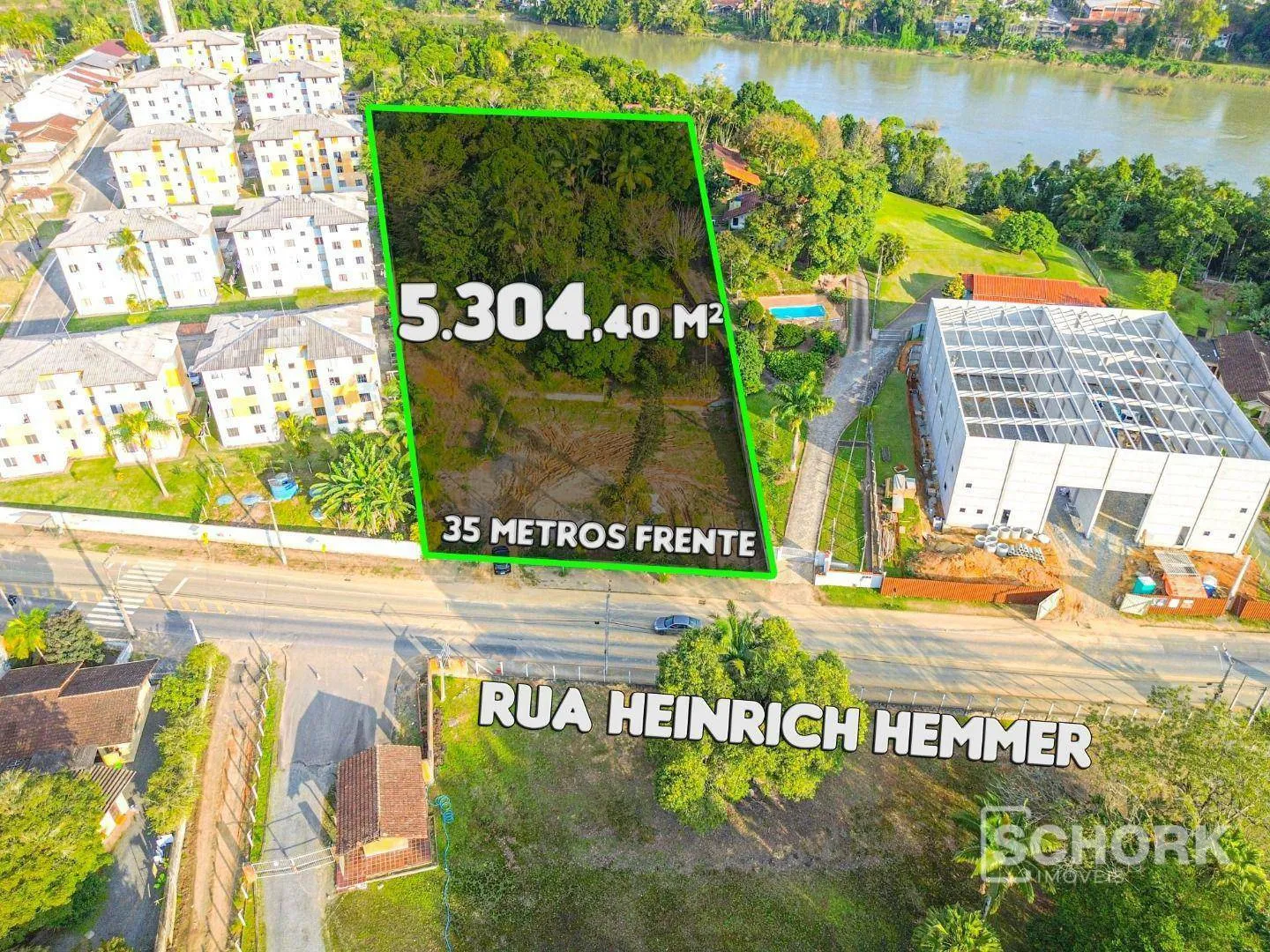 Terreno à venda, 5304 m por R$ 1.990.000,00 - Badenfurt - Blumenau/SC - foto 1