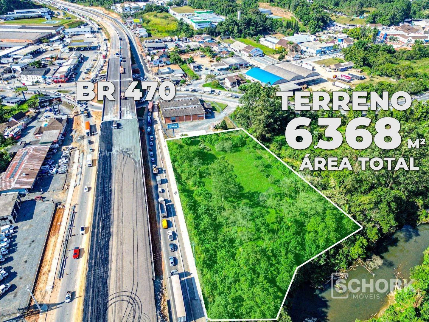Terreno à venda, 6638m² no Badenfurt, Blumenau - foto 1
