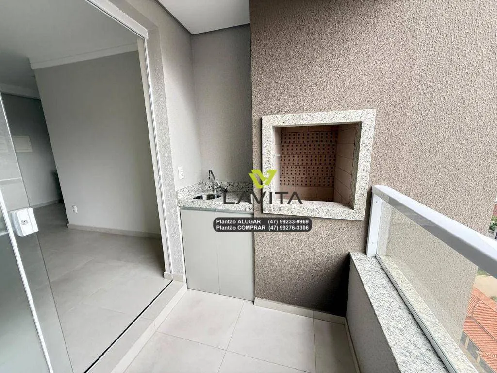 Apartamento novo em andar alto com uma vista incrível do Bairro no Edifício Residencial Owen no Bairro Escola Agrícola Em Blumenau SEMI MOBILIADO — foto 3