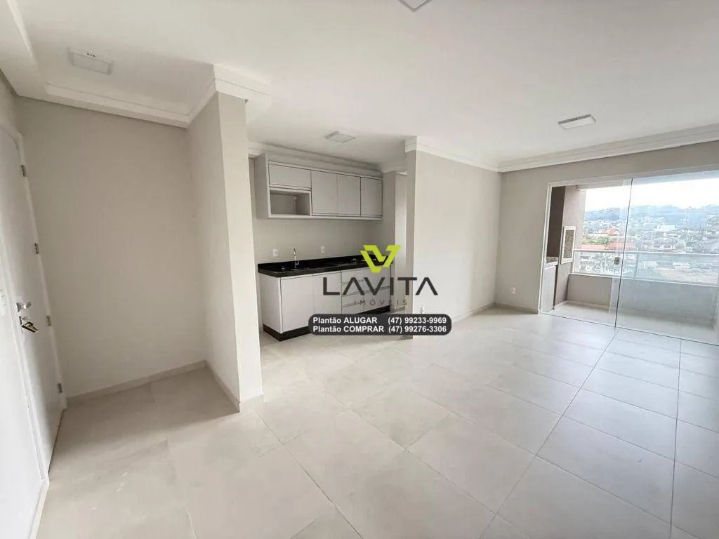 Apartamento novo em andar alto com uma vista incrível do Bairro no Edifício Residencial Owen no Bairro Escola Agrícola Em Blumenau SEMI MOBILIADO — foto 5