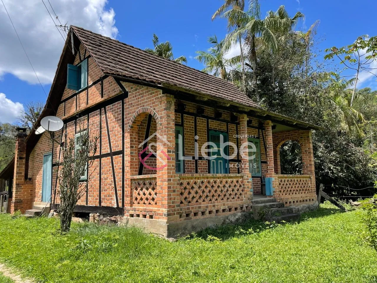 IMÓVEL ÚNICO - Sítio com Casa Enxaimel no bairro Vale do Selke em Pomerode. — foto 3
