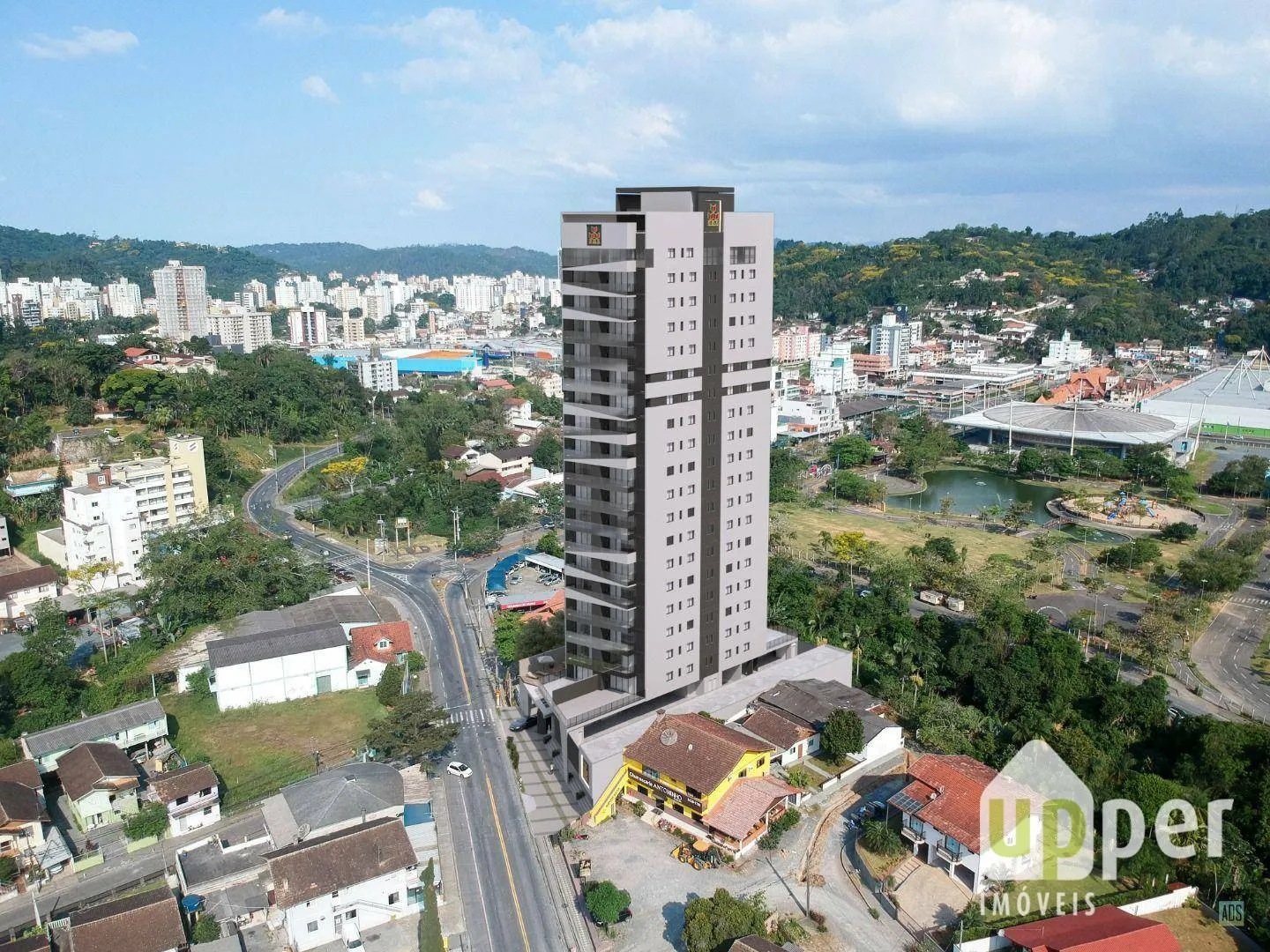 Apartamento com 2 dormitórios à venda, 83 m por R$ 824.000 - Vila Nova - Blumenau/SC — foto 3