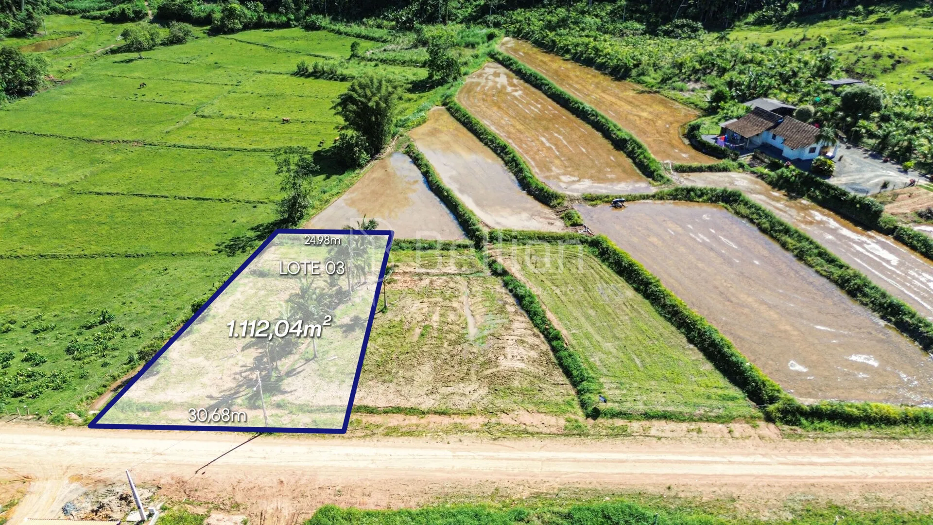 Terreno à venda no Centro de Rio dos Cedros - foto 1