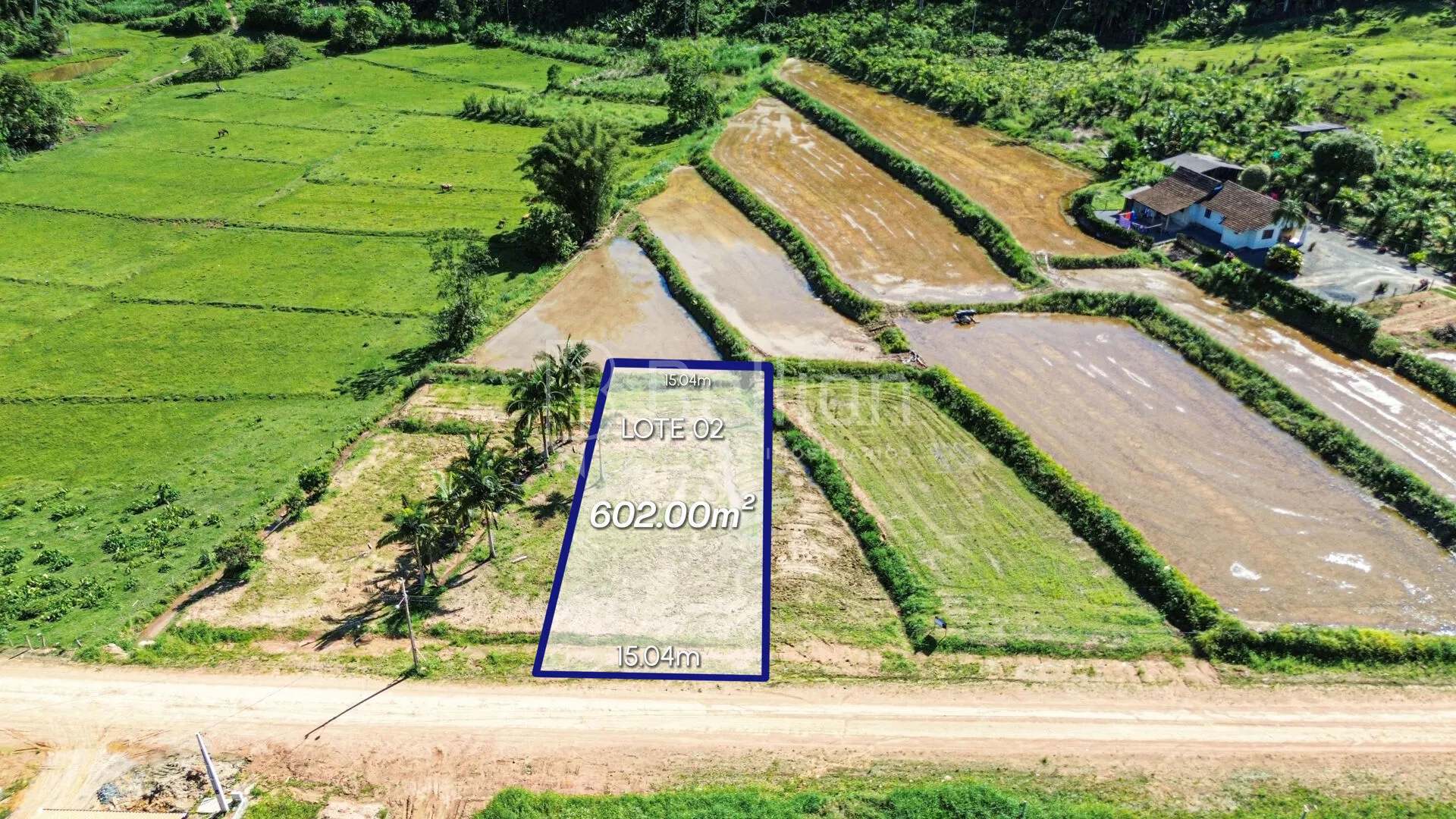 Terreno à venda no Centro de Rio dos Cedros - foto 1