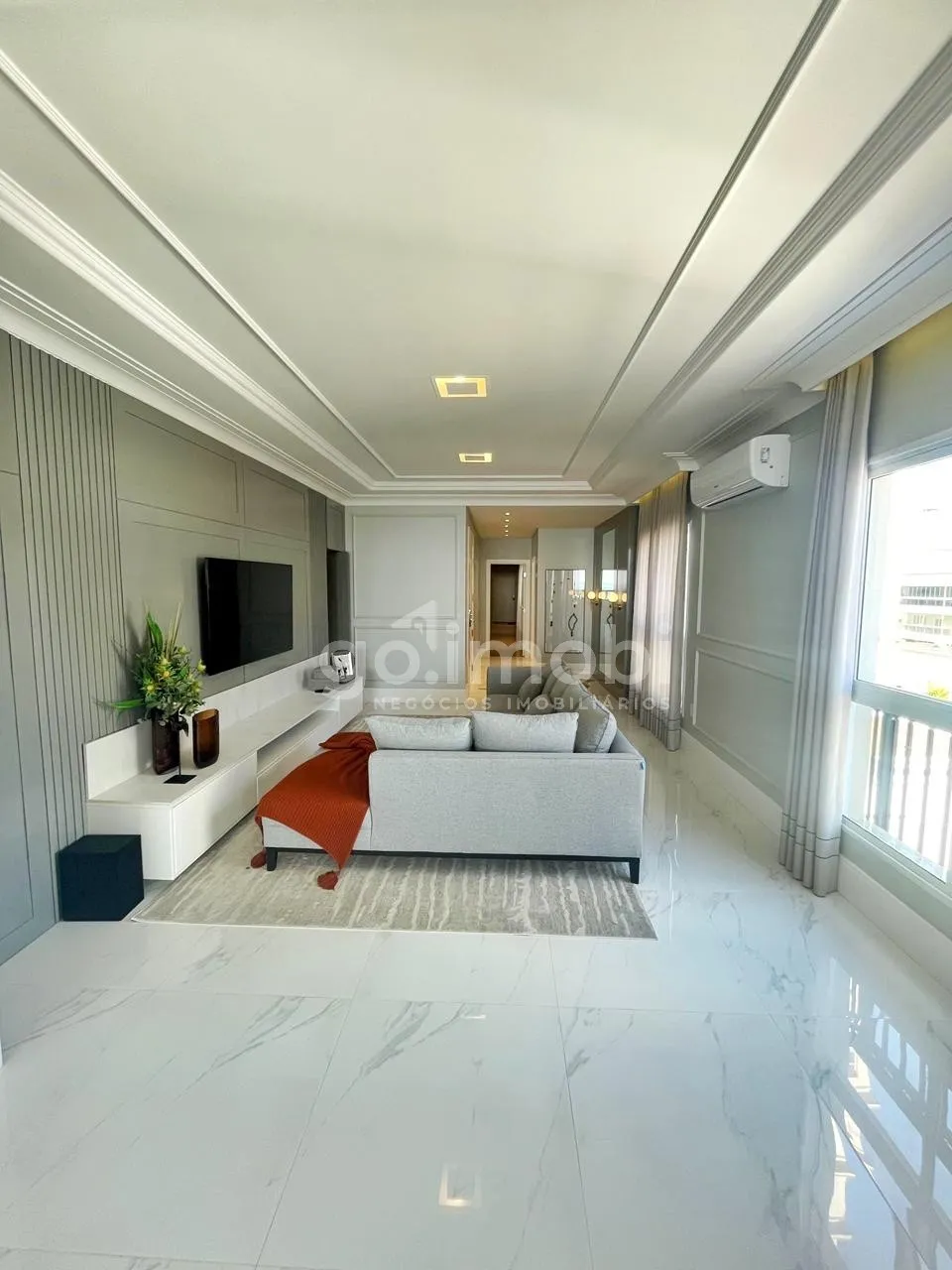 Lindo apartamento vista-mar com 5 suítes e 250m de área privativa em Meia-Praia - Itapema. — foto 6