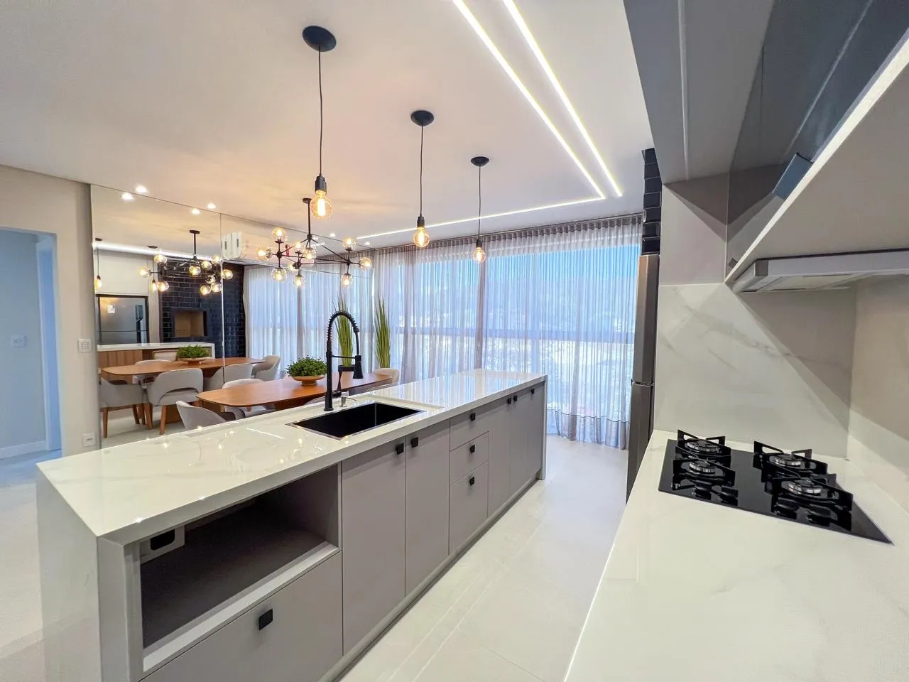 Apartamento Decorado à Venda no Alphaville Residence | Vorstadt . — foto 3