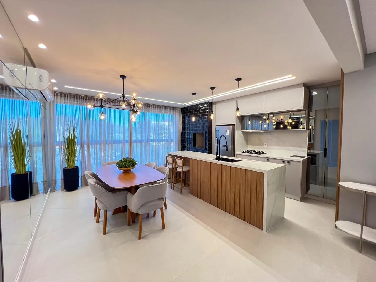 Apartamento Decorado à Venda no Alphaville Residence | Vorstadt . — foto 4