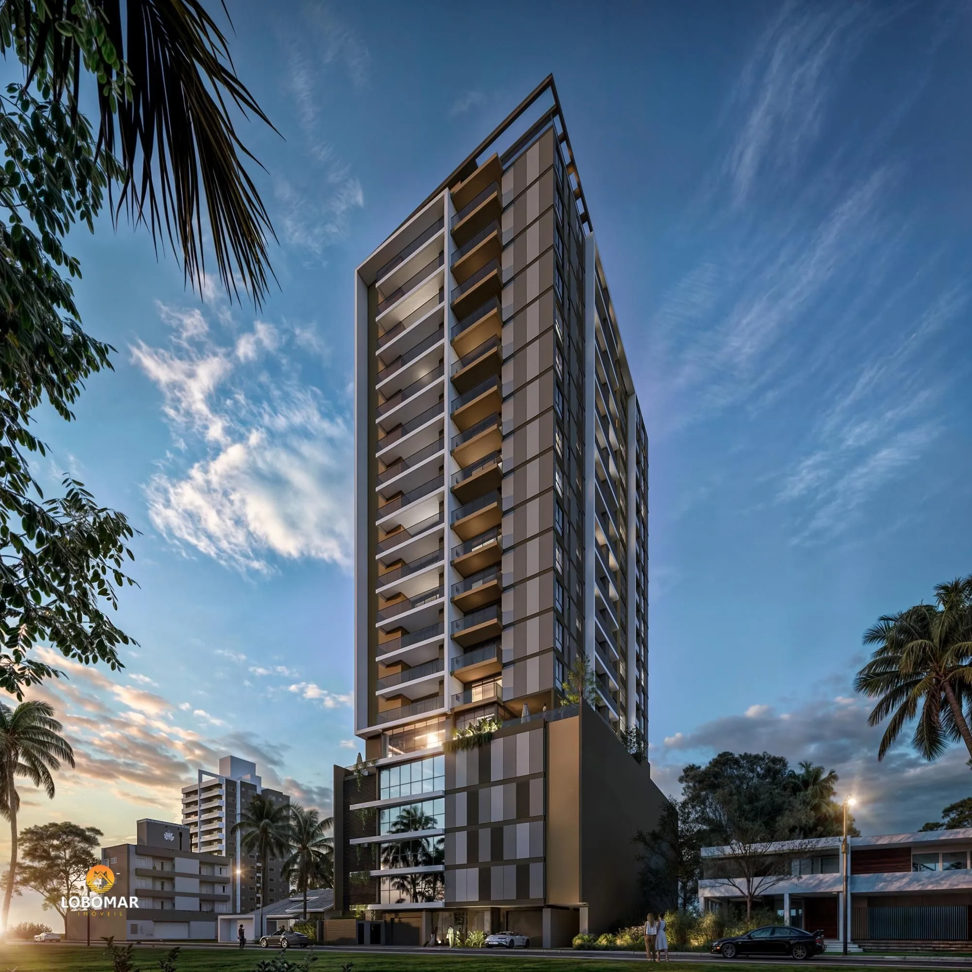 Lançamento à apenas 150m do mar, apartamento com 2 dormitórios - Itajuba, Barra - foto 1