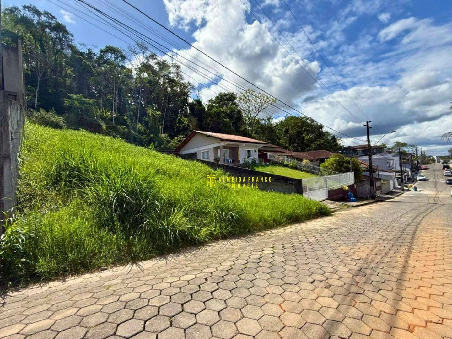 Terreno à venda, 420 m sendo 14 metros de frente - Bairro Itoupavazinha - foto 1