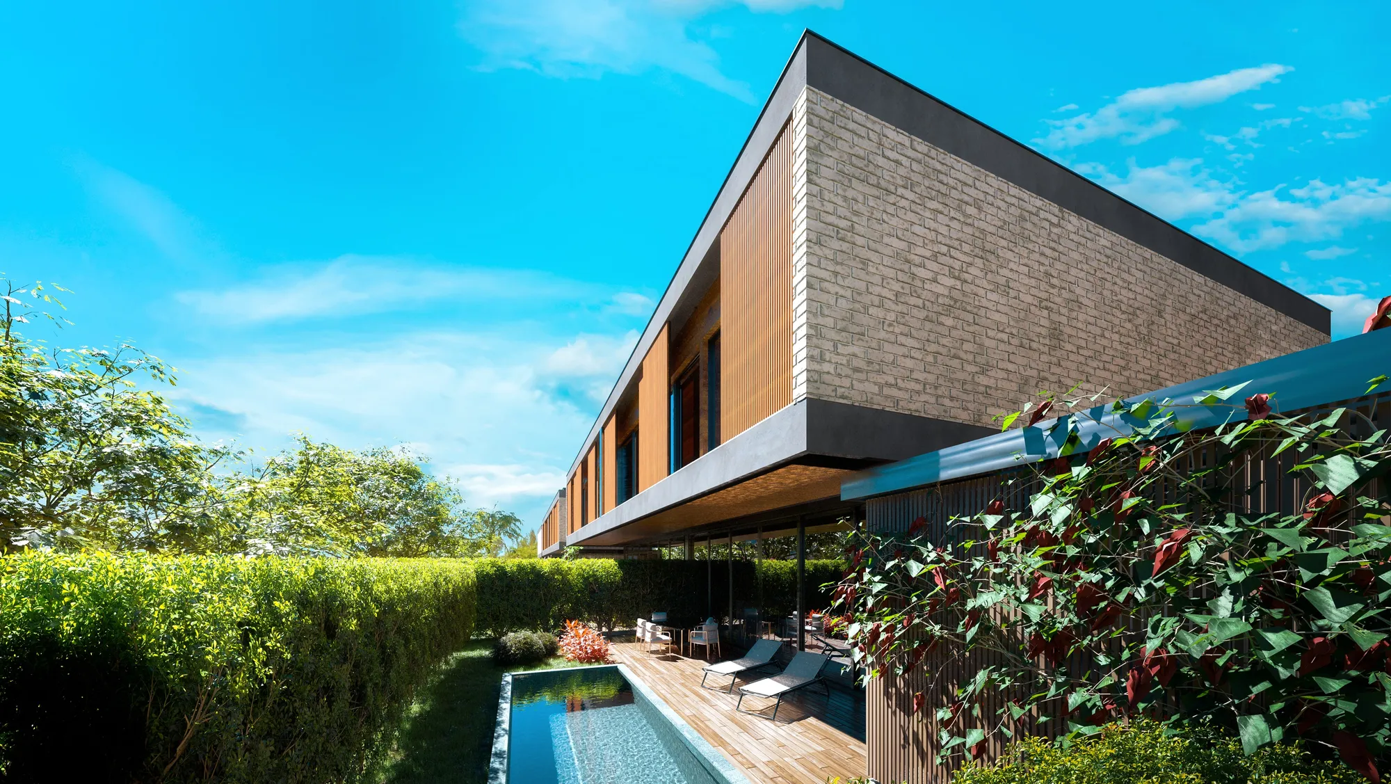 Casa Nova de 04 Suítes com Piscina em Cond. Fechado próximo do Mar - foto 1